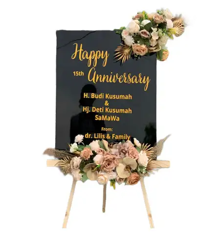 Papan Bunga Akrilik Sidabowa